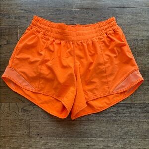 Lululemon Hotty Hot 4 Inch Shorts